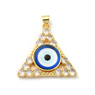 Real 18K Gold Plated Brass Pendants KK-L209-007G-03-1