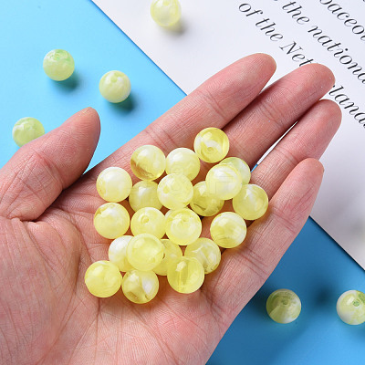 Acrylic Beads MACR-S375-001D-08-1