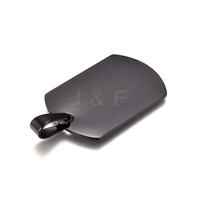 304 Stainless Steel Pendants STAS-I135-34B-1