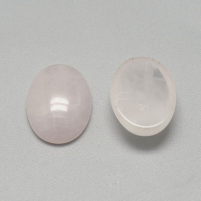 Natural Rose Quartz Cabochons X-G-R415-13x18-48-1