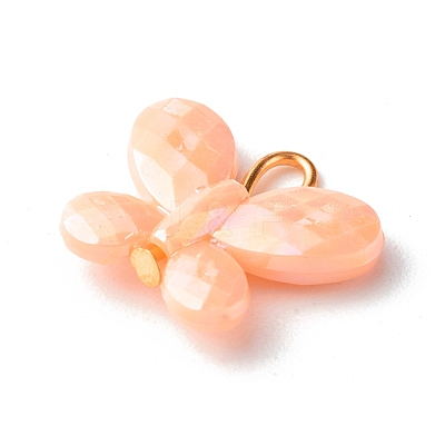 Opaque Acrylic Pendants PALLOY-JF00837-1
