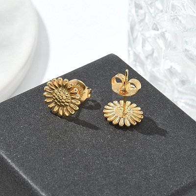 304 Stainless Steel Stud Earrings for Women LS-STAS-Z117-14G-02-1