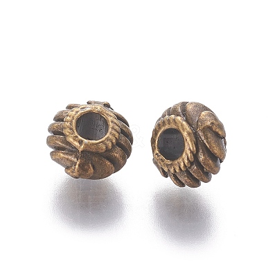 Tibetan Style Spacer Beads LS-TIBEB-Q39-AB-FF-1