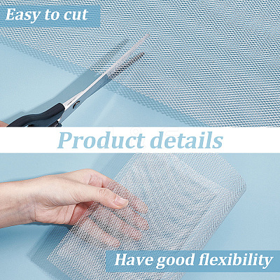 Aluminum Mesh Sheets AJEW-GF0013-47-1