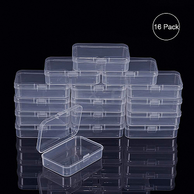 Plastic Bead Containers CON-BC0004-12B-1