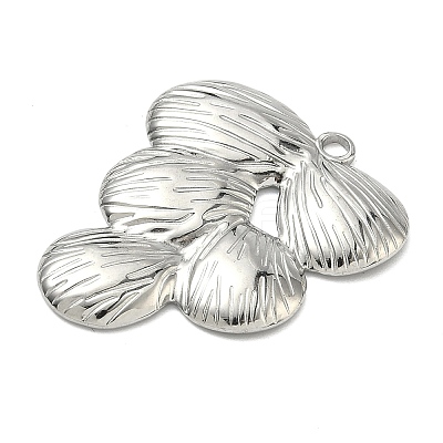 304 Stainless Steel Pendants STAS-C168-02B-P-1