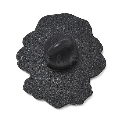 Poodle in Bucket Hat Alloy Enamel Pins LS-AL-CBA6DDE-03A-1