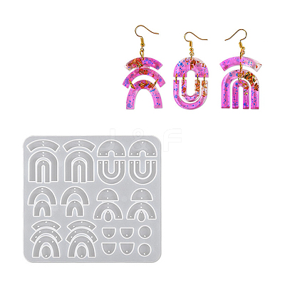DIY Pendant Silicone Molds DIY-F134-05A-1