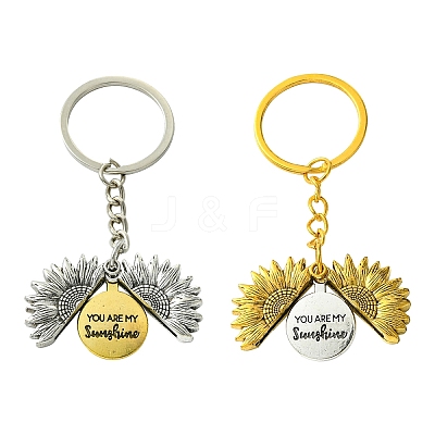 Flower Alloy Pendant KEYC-YW00061-01-1