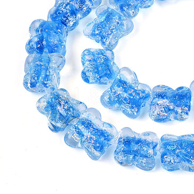 Handmade Lampwork Beads Strands LAMP-N028-03B-1