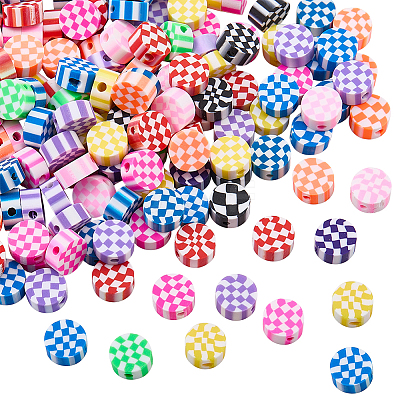 300Pcs Handmade Polymer Clay Beads CLAY-SC0002-97-1
