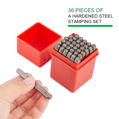 Iron Seal Stamps AJEW-L060-05-1