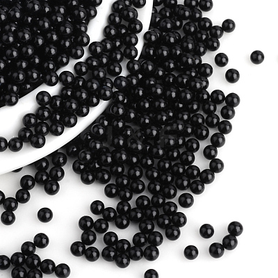 Imitation Pearl Acrylic Beads OACR-S011-5mm-Z25-1