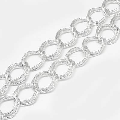 Unwelded Aluminum Curb Chains CHA-S001-105-1