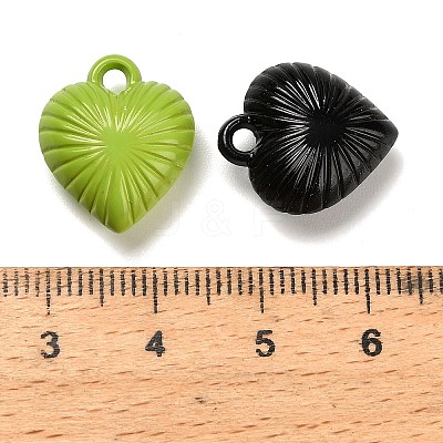 Baking Paint Acrylic Pendants OACR-H059-01A-1
