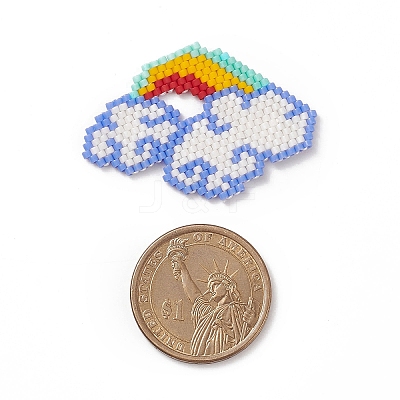 Handmade MIYUKI Seed Beads PALLOY-MZ00010-1