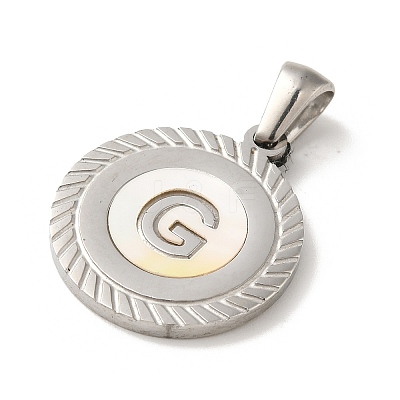 304 Stainless Steel Pendants STAS-I204-G-P-1