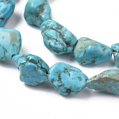Natural Howlite Beads Strands X-G-I263-02-1