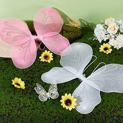 2Pcs 2 Colors Nylon Ornament Accessories DIY-GA0007-39-1