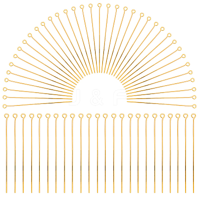 600Pcs Brass Eye Pin KK-SP0001-69D-G-1