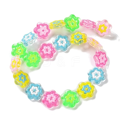 Glass Beads Strands GLAA-L047-04F-1