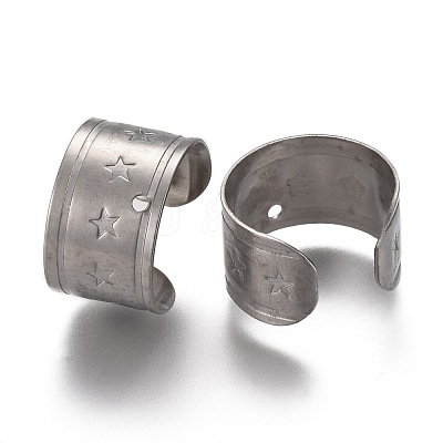 Tarnish Resistant 304 Stainless Steel Ear Cuff Findings STAS-P249-20P-1