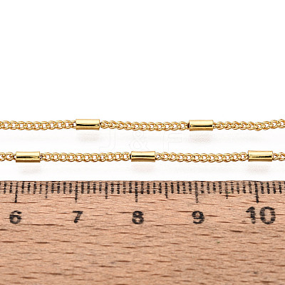 Brass Column Link Chains CHC-T018-54G-1