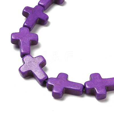 Synthetic Turquoise Dyed Beads Strands G-P507-06A-1