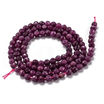 Natural Ruby Beads Strands G-H266-24C-1