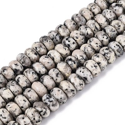Natural Sesame Jasper Beads Strands G-Q613-01D-01-1