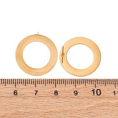 304 Stainless Steel Stud Earring Findings STAS-D371-04G-1