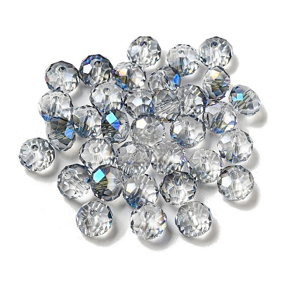 Electroplate Glass Beads EGLA-Z004-01B-09-1