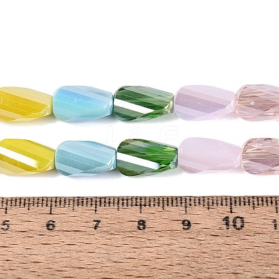 Electroplate Mixed Styles Glass Beads Strands EGLA-N022-10B-A05-1