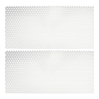 Aluminum Round Hole Sheets DIY-WH0726-014P-1