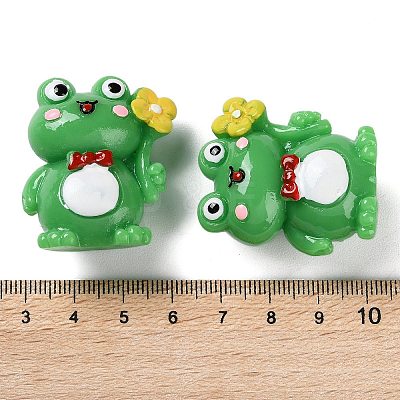 Cartoon Cute Resin 3D Frog Figurines LS-RESI-Z024-01A-1