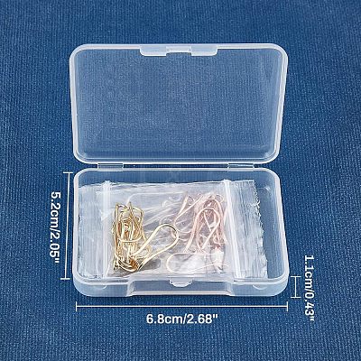 Brass Earring Hooks KK-FH0001-29-1