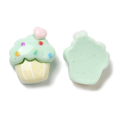 Opaque Resin Imitation Food Decoden Cabochons X-RESI-K027-13-1