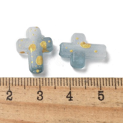 Gradient Color Transparent Acrylic Beads X1-OACR-M023-03F-1