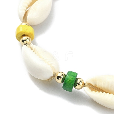 2Pcs 2 Style Synthetic Turquoise Starfish Charm Bracelets Set BJEW-TA00354-1