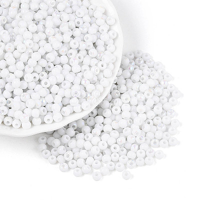 6/0 Half Plated Glass Beads SEED-N008-04H-1