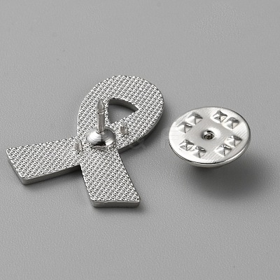 Ribbon Enamel Pins JEWB-WH0022-88A-1