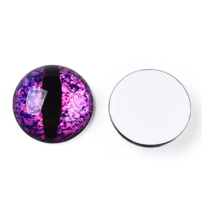 Glass Cabochons GGLA-T004-02M-1