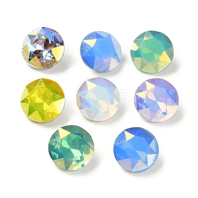 K9 GLass Rhinestone Cabochons EGLA-F161-08-1