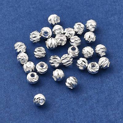 Brass Beads KK-B147-02E-S-1