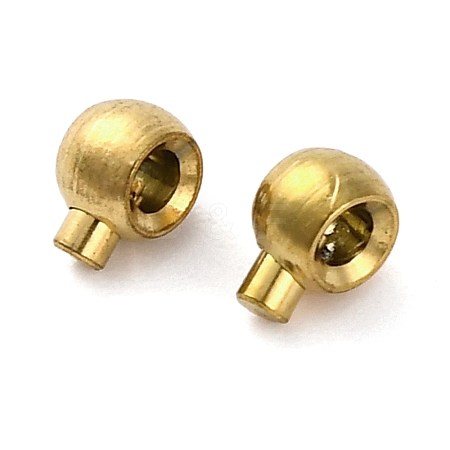 Ion Plating(IP) 304 Stainless Steel Crimp Beads X-STAS-P373-02G-1