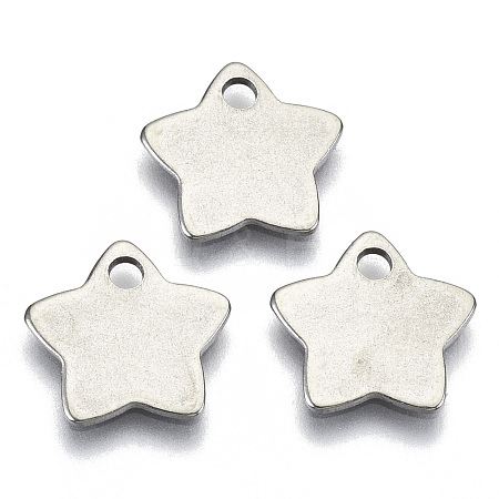 Non-Tarnish 201 Stainless Steel Pendants STAS-R116-048-1