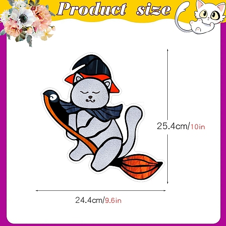 Waterproof PVC Electrostatic Window Sticker PW-WGB50CC-38-1