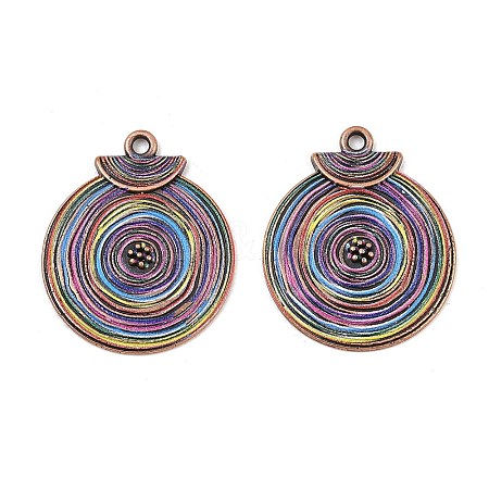 Tibetan Style Alloy Pendants AL-CBA606A-09-1