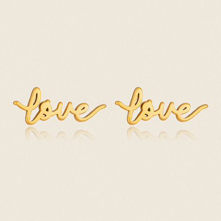 304 Stainless Steel Stud Earrings for Women PD8661-1