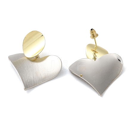 Alloy Stud Earrings EJEW-A047-01-1